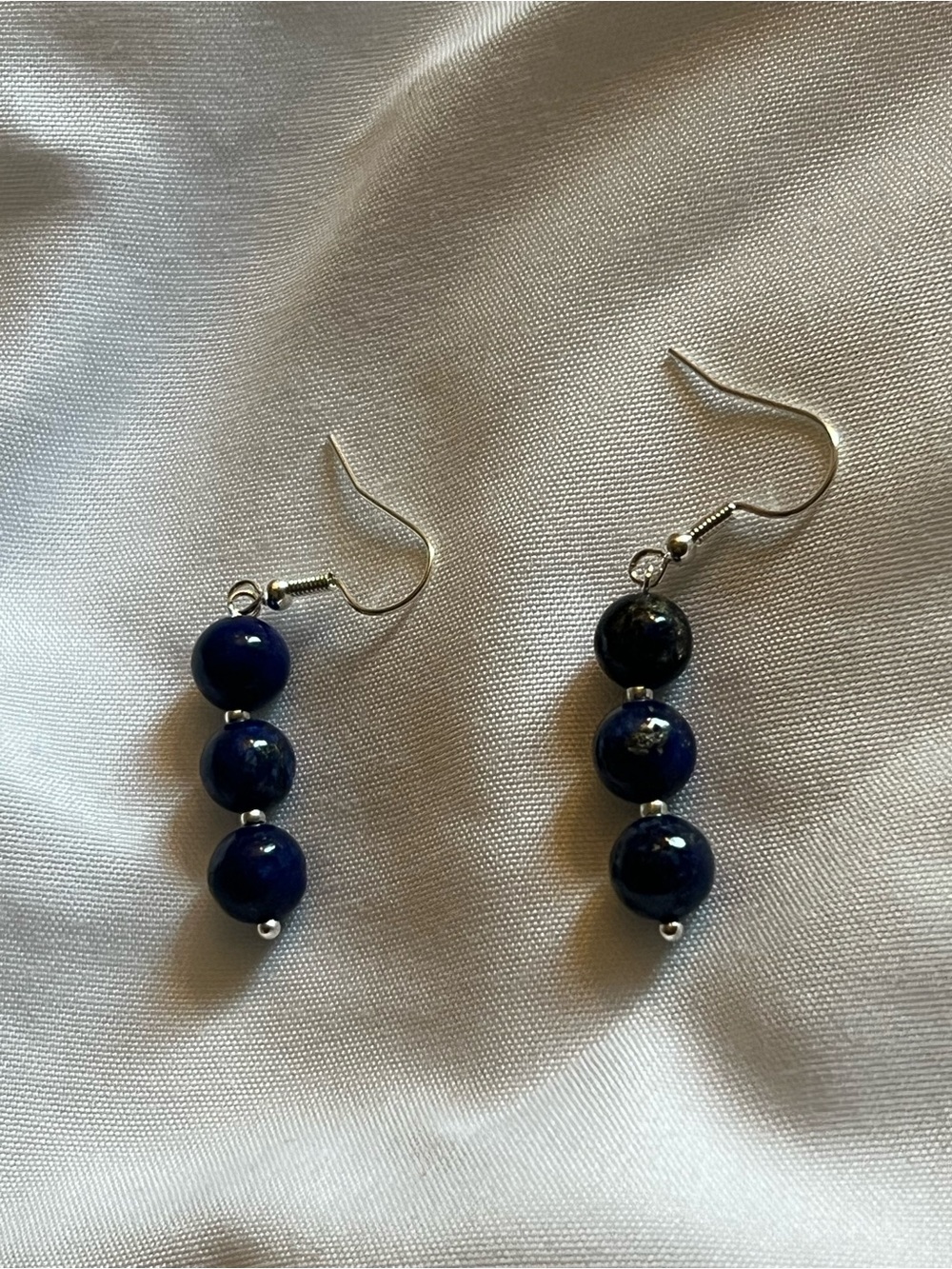 Blue lapis earrings